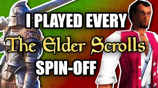 I Played EVERY Elder Scrolls SpinOff In 2022 [upl. by Elnore]