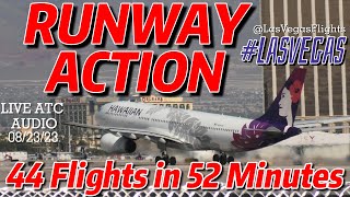 Ultimate 4K Marathon 44 Mesmerizing Flights in 52 Minutes of Plane Spotting Delight 08232023 [upl. by Gerladina170]