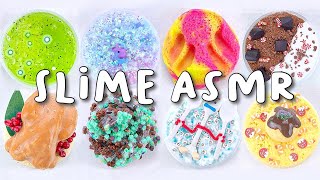 HUGE CRUNCHY SLIME COLLECTION 1 HOUR SLIME ASMR ✨ [upl. by Anelaj915]