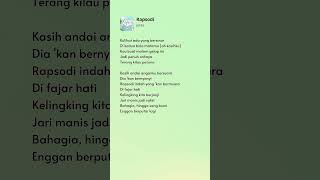 JKT48  Rapsodi lyrics liriklagu fyp fypシ jkt48 rapsodi music 歌詞 song shorts [upl. by Iniffit]