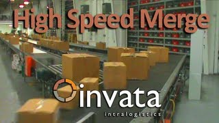 Sawtooth Roller Merge  Invata Intralogistics [upl. by Canute]