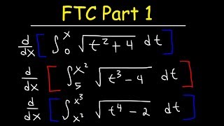 Fundamental Theorem of Calculus Part 1 [upl. by Ennywg]