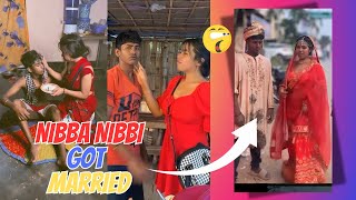 NIBBA NIBBI❤KI 💍SAADI 😳 Ft Sanna Vlogs [upl. by Teilo]