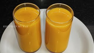 HOMEMADE MANGO FRUITY  MANGO FRUITY IN TAMIL  MANGO JUICE  HOW TO MAKE MANGO FRUITY  JUICE [upl. by Ethelbert827]