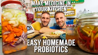 HOW TO MAKE PROBIOTICS AT HOME  EASY RECIPE 2022 [upl. by Hanshaw]