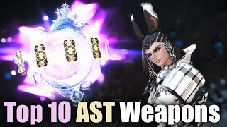 10 Most Epic Astrologian Weapons  And How To Get Them in FFXIV [upl. by Naesar]