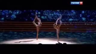 Arina amp Dina Averina RoadToPesaro  Rhythmic Gymnastics Montage [upl. by Enitsrik518]