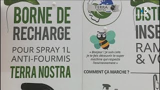 Reyclage et produit bio  un insecticide consigné fabriqué en Corse [upl. by Constantino216]