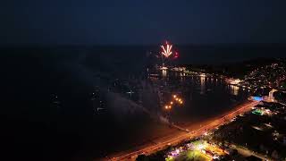 Swanage Fireworks 2024 [upl. by Averil]