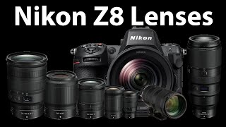 Best Lenses for Nikon Z8  Nikon Z8 Camera Lense [upl. by Pernas890]