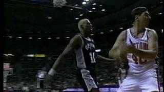 Dennis Rodman Gets In Laimbeers Face [upl. by Thema]