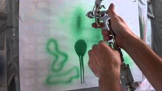 instellen van een spuitpistool setup spraygun setup DUTCH [upl. by Sonnnie]