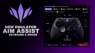 NEW EMULATOR TO GET AIM ASSIST ON KEYBOARD MOUSE  WARZONE MW3  ControlSync Game [upl. by Zenger106]