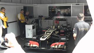 Lotus F1 исполняет Гимн России [upl. by Irmine]