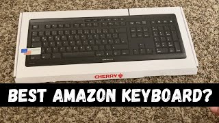 Cherry Stream Keyboard From Amazon Unboxing  Best Keyboard Under 50 [upl. by Flowers]