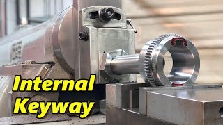 Shaping a Tapered Bore Internal Keyway [upl. by Franky]