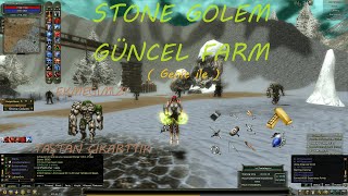 Stone Golem Genie Farmı Vasat knightonline Ekmeğimizi Taştan Çıkartıyoruz [upl. by Hanad]