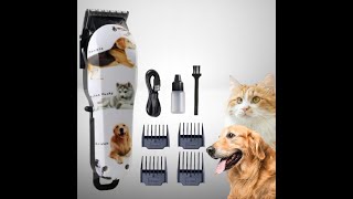 Tondeuse Électrique Professionnelle pour Chien et Chat [upl. by Caves]