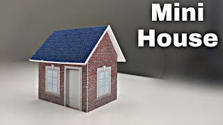 wow How to Make a Beautiful House from foam board [upl. by Carson830]