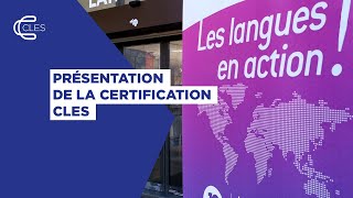 Présentation de la Certification CLES [upl. by Aurilia]