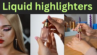 Miss Rose Liquid glow Highlighter  Honest Review 💯 [upl. by Ecnarwal]