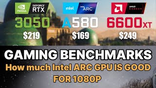 a580 vs rx 6600 VS RTX 3050 VS RTX 3060 VS A750 VS RX 6500 vs rtx 2060vs 3050 [upl. by Relyuc]