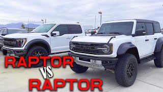 LIFT OFF 700bhp F150 Raptor R vs Ford Bronco RAPTOR [upl. by Monti]