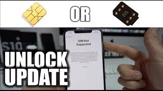 iPhone Unlock Sim Update  April 2019 [upl. by Eylrahc]