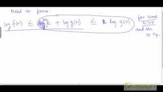 Problem Asymptotic notation properties 3 [upl. by Eineeuq]