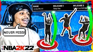 NEW BEST JUMPSHOT FOR EVERY ARCHETYPE  NON STOP GREENLIGHTS😳 NBA 2K22 [upl. by Lorusso]