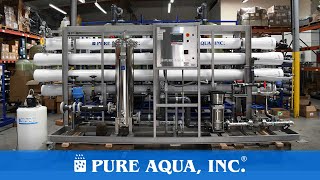 Nanofiltration System for Beverage Use 100 GPM  Canada  wwwpureaquacom [upl. by Mashe]