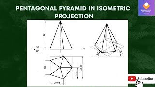 Como hacer una pirámide pentagonal Rápido y fácil  Pentagonal pyramid [upl. by Ijok]