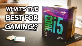 i58400 Vs i58600K Vs 1800X Vs i78700k  OVERCLOCKED Review [upl. by Kristyn655]