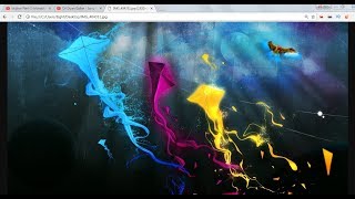 how to set background image in website  html using notepad HTML [upl. by Katine474]