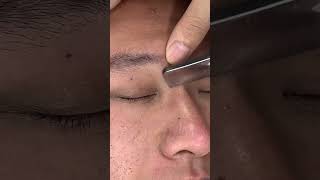 ASMR Rare Razor ShaveShave off the vellus hair and cuticles on a male customers face [upl. by Almap882]