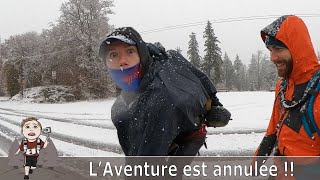 La Neige annule tout nos plans  Cest le drame [upl. by Ahsiuqal]