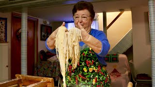 Pasta Grannies meets Nonna Maria from New Jersey [upl. by Cyrano]