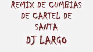 REMIX DE CUMBIAS DE CARTEL DE SANTA DJ LARGOwmv [upl. by Masry]