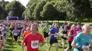 Crathes 2016 Half Marathon  National Trust for Scotland Castle near Banchory Aberdeenshire  4K UHD [upl. by Eigroeg194]