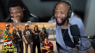 Pops Reacts To AMP FRESHMAN CYPHER 2024 [upl. by Sapienza]