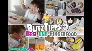 Gesundes FAST FOOD für Babys 🍌👶🏼  Schnelle Rezepte amp Tipps  Brei amp BLW  mamiblock [upl. by Pascasia41]