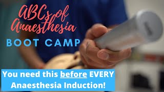 The Anaesthesia Induction CHECKLIST [upl. by Leicam62]