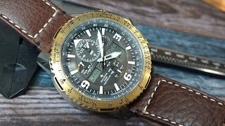 Citizen JY808409H Promaster Skyhawk AT Atomic TwoTone [upl. by Anilag]