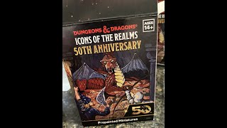 DampD Icons of the Realms 50th Anniversary dnd 50thanniversary gaming minis [upl. by Bob]