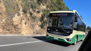 Llegaron los Nuevos Buses eléctricos a Valparaíso Chile [upl. by Eessej629]