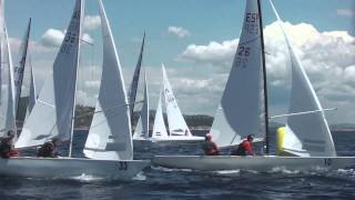 Soling Worlds 2015 at Club Velico Castiglione della Pescaia [upl. by Ahseyd]