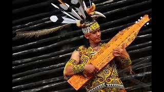 Sape instrumen dayak Borneo paling enak di dengar Lan e sape  jerry kamit [upl. by Anyat852]