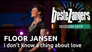 Floor Jansen  I dont know a thing about love  Beste Zangers 2019 [upl. by Ellednahs413]