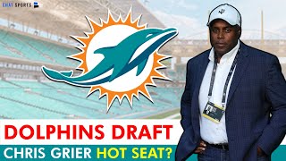 2024 NFL Draft Dolphins BIG BOARD Miami Dolphins Positions Of Need  GM Chris Grier HOT SEAT [upl. by Yrrat]