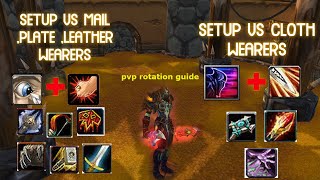 CLASSIC WRATH Sub Rogue PvP Rotation Guide easy step by step explanation [upl. by Fuchs94]